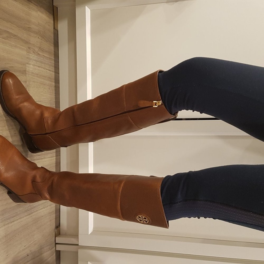Tory Burch Junction Riding Boots - Picture 9 of 13